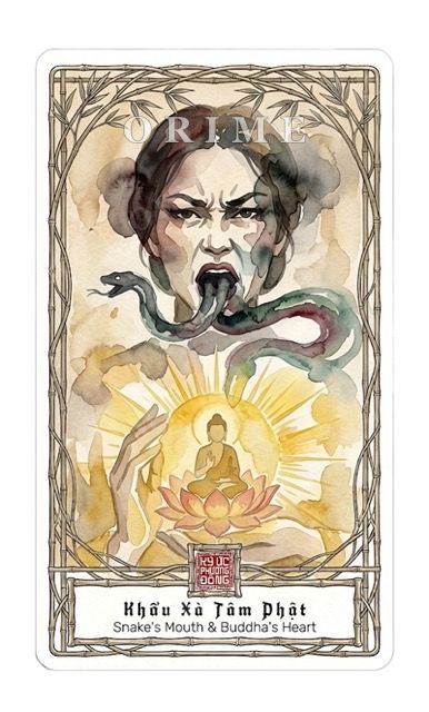 Khẩu Xà Tâm Phật