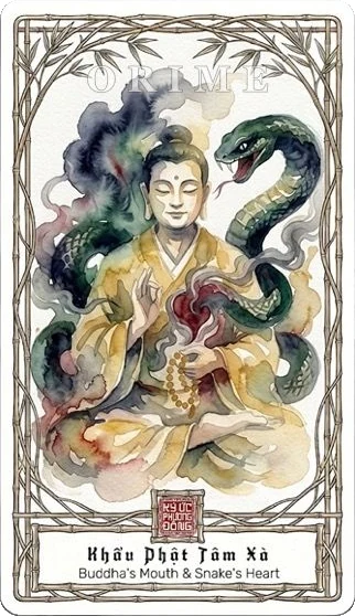 Khẩu Phật Tâm Xà