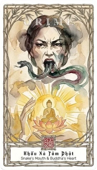 Khẩu Xà Tâm Phật