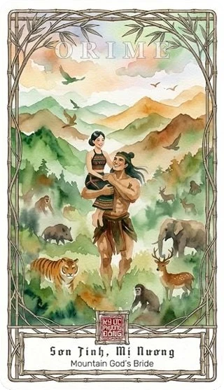 Sơn Tinh, Mị Nương